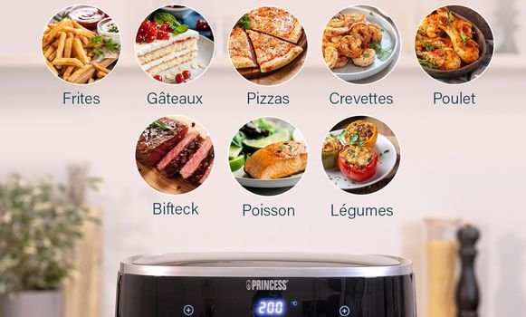 differents-programmes-cuisson-airfryer-princess
