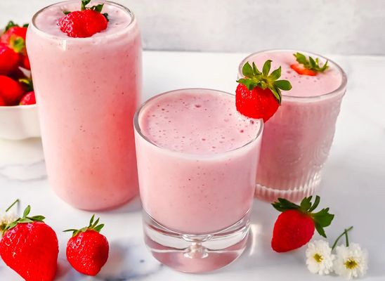 smoothie-banane-fraise-