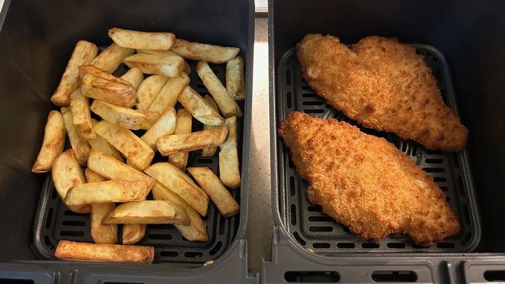 cuisson-frites-poulet-pane